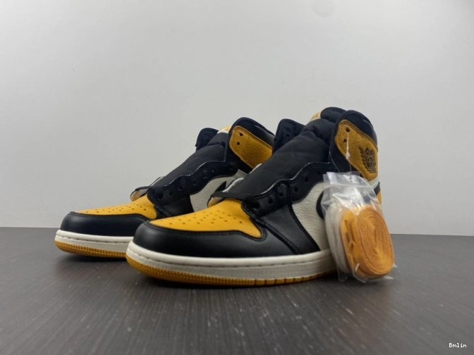 High Toe 555088-711 1 Air Yellow Jordan OG 0709